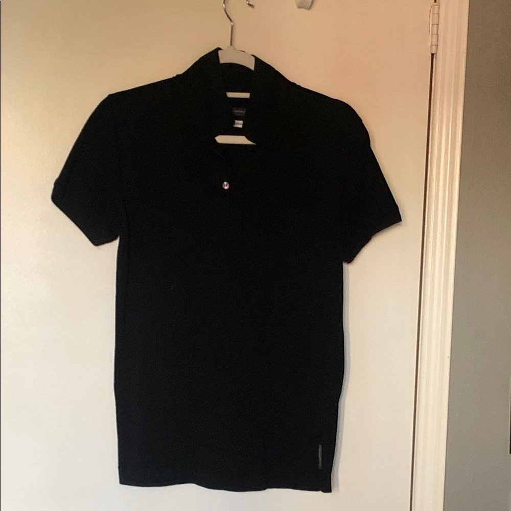 French Connection Black Men’s Polo Shirt